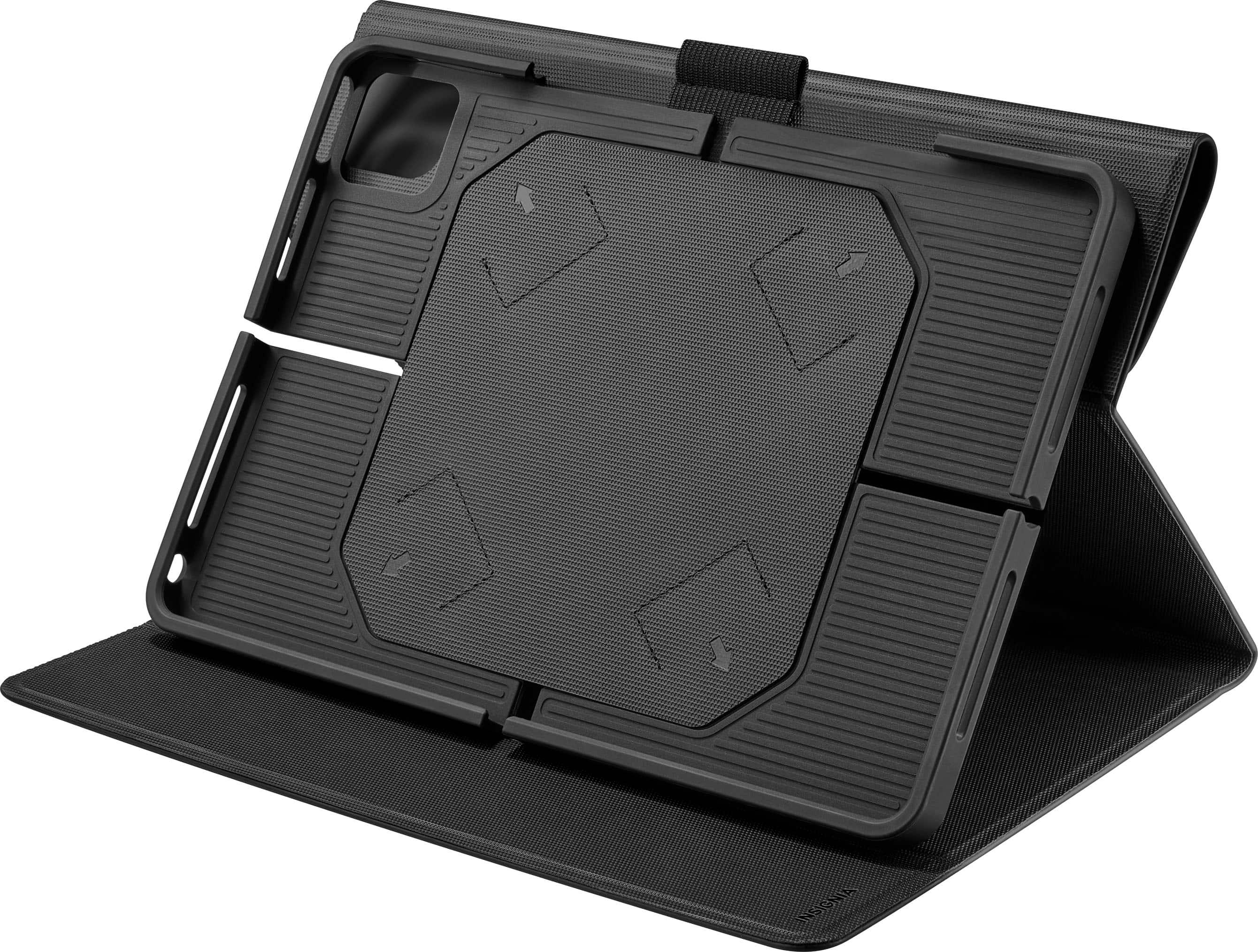 Alt View 17. Insignia™ - Folio Case for Most 10.2" to 11" Apple iPad, iPad Air and iPad Pro Tablets - Black.
