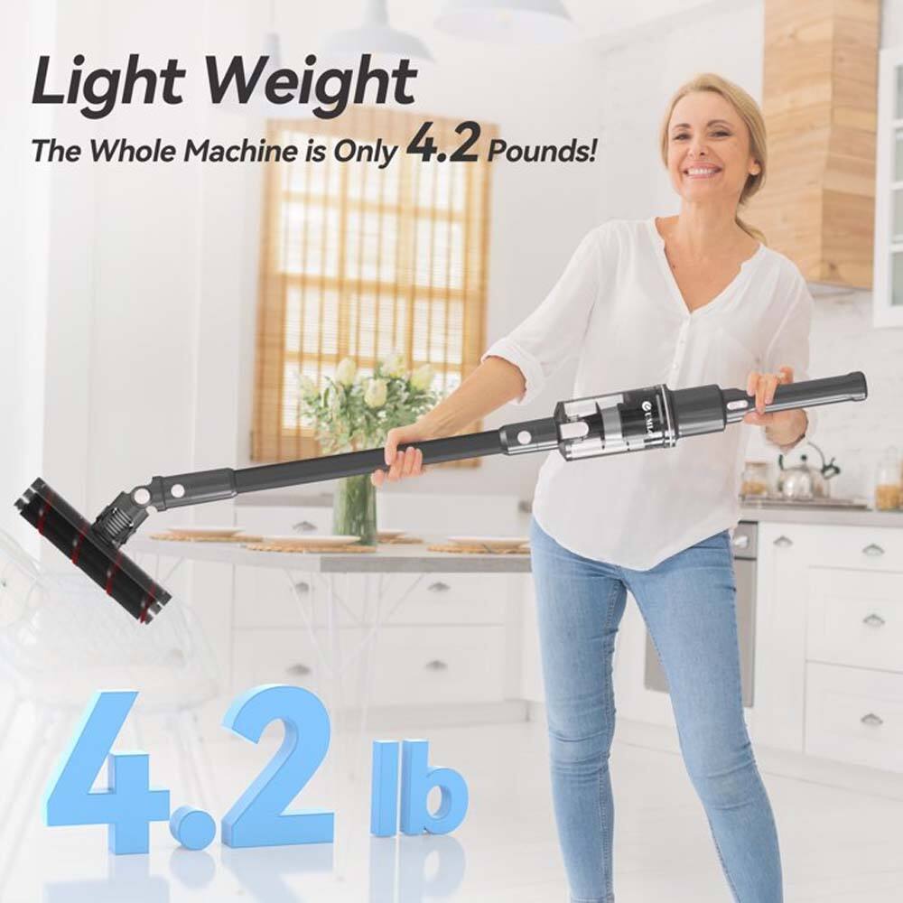 Light Weight  
The Whole Machine is Only 4.2 Pounds!  
4.2 lb