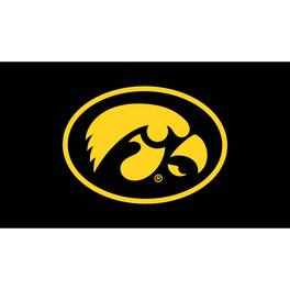 Evergreen Enterprises - Iowa Hawkeyes 28" x 16" Turf Mat - Multicolor