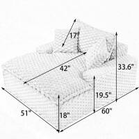 17" 42" 33.6" 19.5" 51" 18" 60"