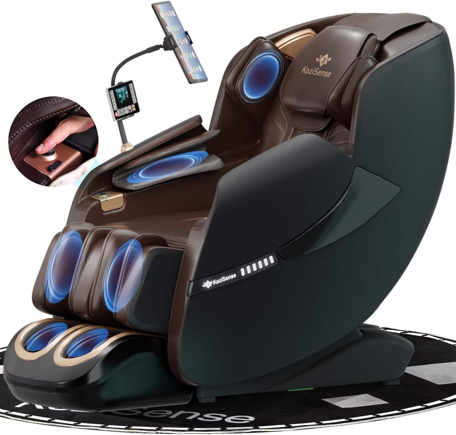 KoziSense KZ A18 Massage Chair Full Body,Zero Gravity SL Track