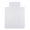 Front. Staples - Carpet Chair Mat with Lip, 36" x 48'', Medium-Pile - Clear.