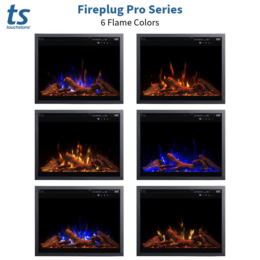 ts touchstone Fireplug Pro Series 6 Flame Colors