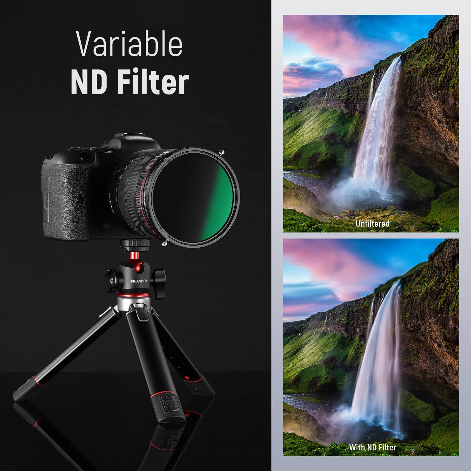 Variable ND Filter

Unfiltered

With ND Filter