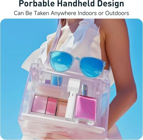 Portable Handheld Design  
Can Be Taken Anywhere Indoors or Outdoors