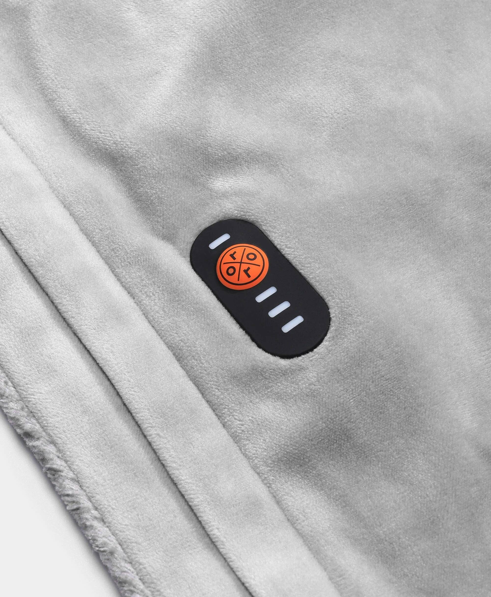 Alt View 2. ororo - Heated Pillowcase 18" - Gray.