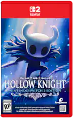 2 NINTENDO SWITCH. HOLLOW KNIGHT NINTENDO SWITCH 2 EDITION + RATING PENDING fangamer RP
Includes the Nintendo Switch game and the Nintendo Switch 2 Edition upgrade pack. Upgrade pack also available separately.
For details, visit support.nintendo.com/switch2/upgradepack
