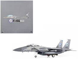 JC Wings - F-15E USAF Strike Eagle Fighter 4th Fighter Wing 2017 75th Anniversary Display Stand 1/72 Limited 700pcs Worldwide - Gray
