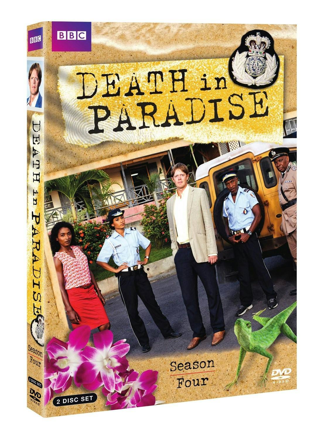 Angle. Death in Paradise: Series Four (Box Set) [DVD].