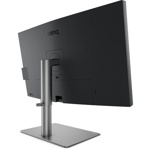 Alt View 5. BenQ - PD3225U 31.5" 4K UHD IPS 60Hz 5ms GTG IPS P3 Thunderbolt 3 HDR10 Designer Monitor - Gray.