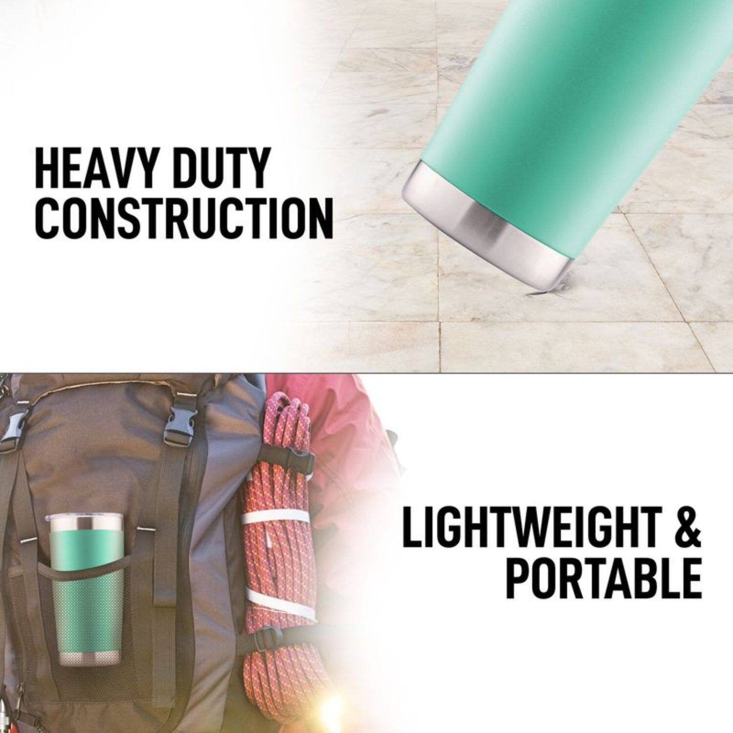 HEAVY DUTY CONSTRUCTION

LIGHTWEIGHT & PORTABLE