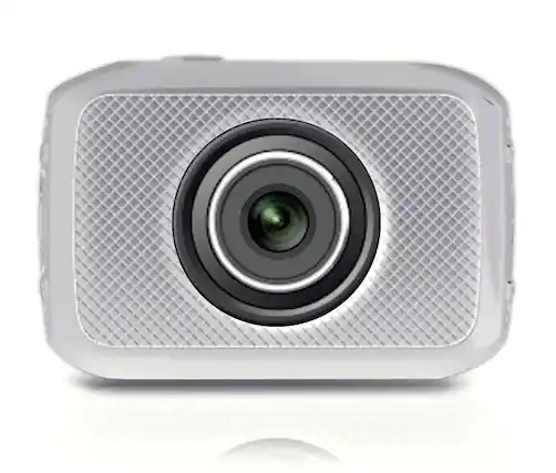 Front. Pyle - Pyle 720p HD Sport Action Camera – 5.0 MP, Waterproof, Mounting Gear for Outdoor Sports.