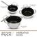 WOLFGANG / VERSATILE PUCK / SIZES
1QT Saucepan with Lid
3QT Saucepot with Lid
6QT Stockpot with Lid