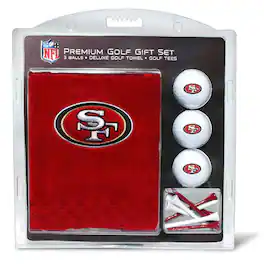 Team Golf - San Francisco 49ers Embroidered Golf Gift Set - Multicolor