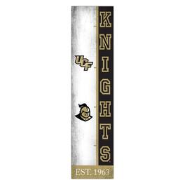 Fan Creations - UCF Knights 6" x 24" Progression Wood Sign - Multicolor