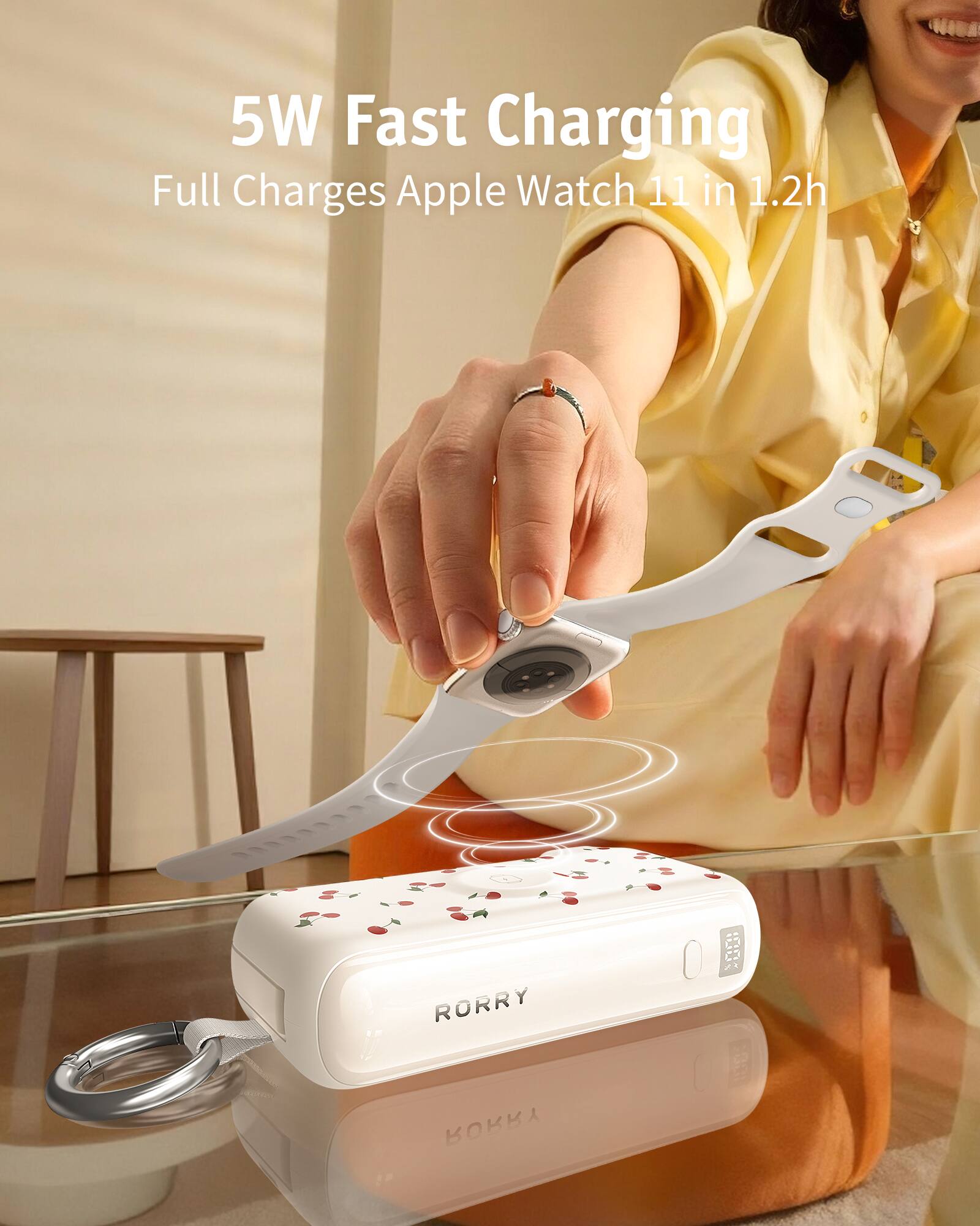 5W Fast Charging Full Charges Apple Watch 11 in 1.2h

RORRY
1001 100%
RORRY