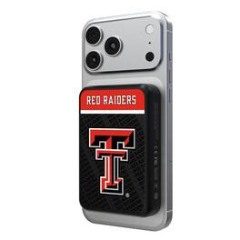 Keyscaper - Texas Tech Red Raiders Endzone Plus Wireless Power Bank - Multicolor