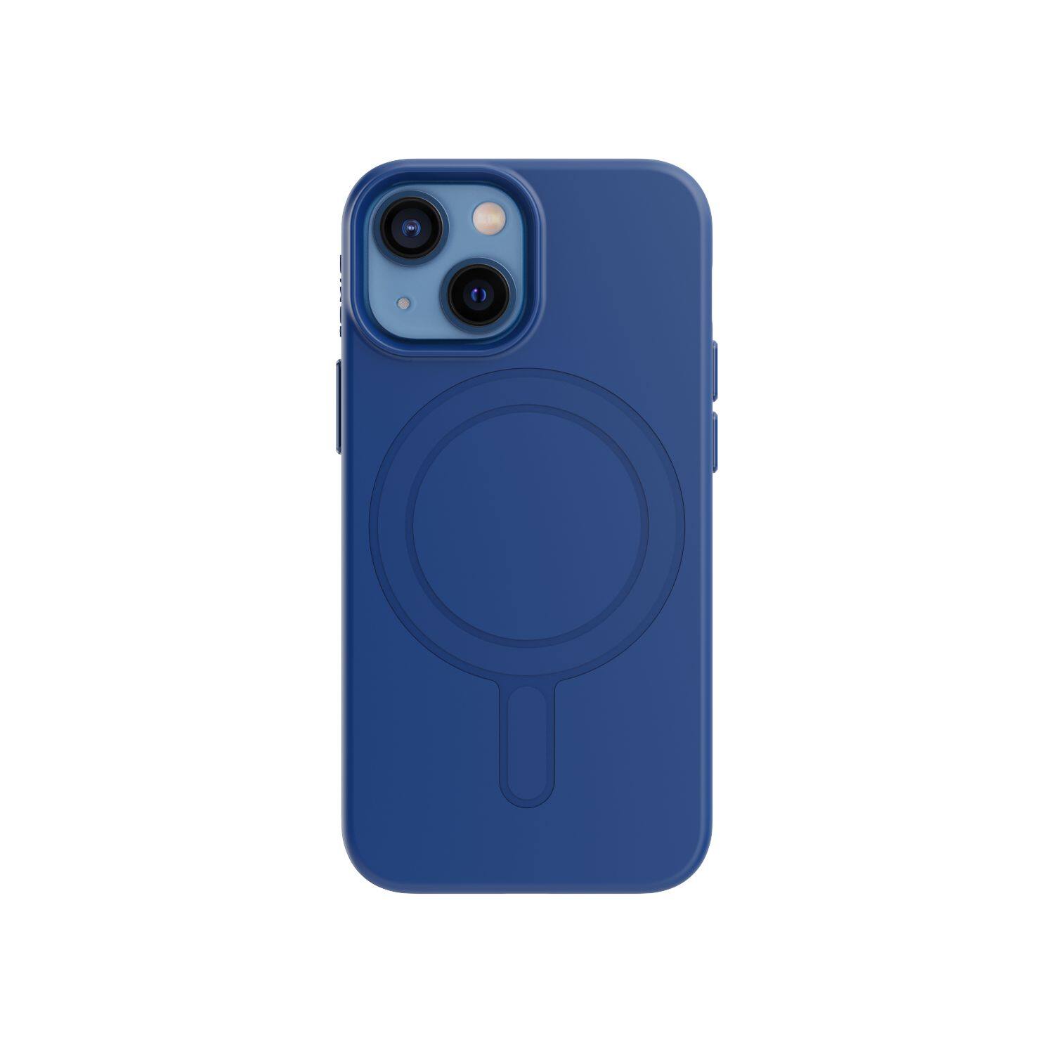 Alt View 1. Pivet - Zero+ w/MagSafe Case for iPhone 13 mini/iPhone 12 mini - Ocean Blue.