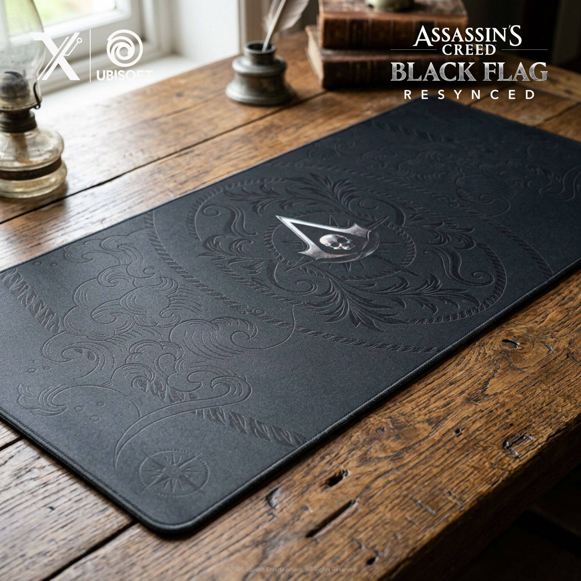 X UBISOFT  
ASSASSIN'S CREED BLACK FLAG RESYNCED  
2026 Ubisoft Entertainment. All Rights Reserved