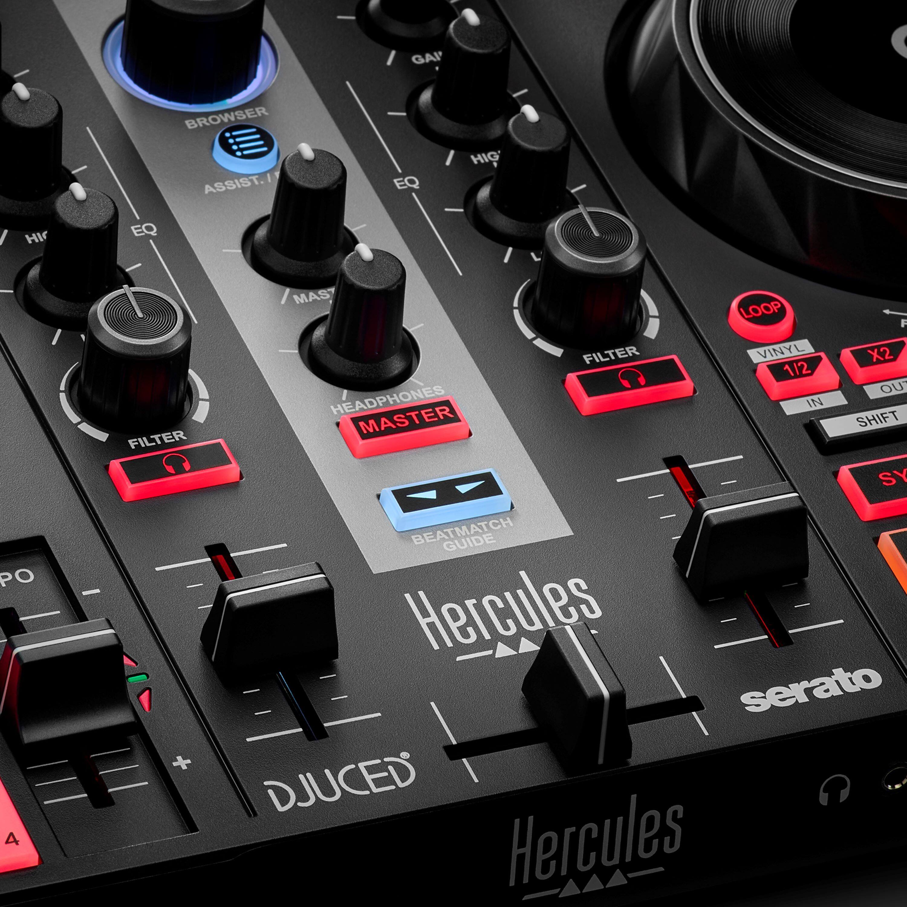 Alt View 11. Hercules - DJ Control Inpulse 200 MK2 DJ Mixer - Black.