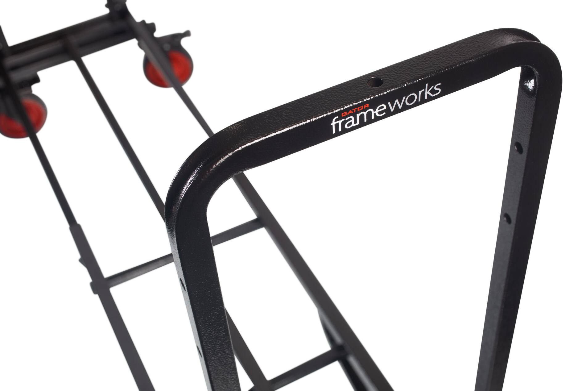 Alt View 12. Gator Frameworks - 52" Utility Cart - Black.