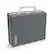Alt View 12. Victrola - Re-Spin Sustainable Bluetooth Suitcase Record Player - Graphite Grey.