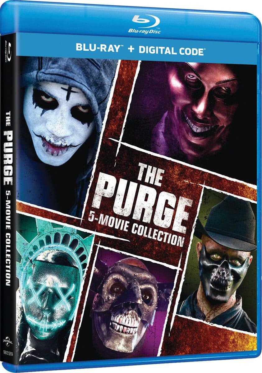 Angle. The Purge: 5-movie Collection (Box Set) [Blu-ray].
