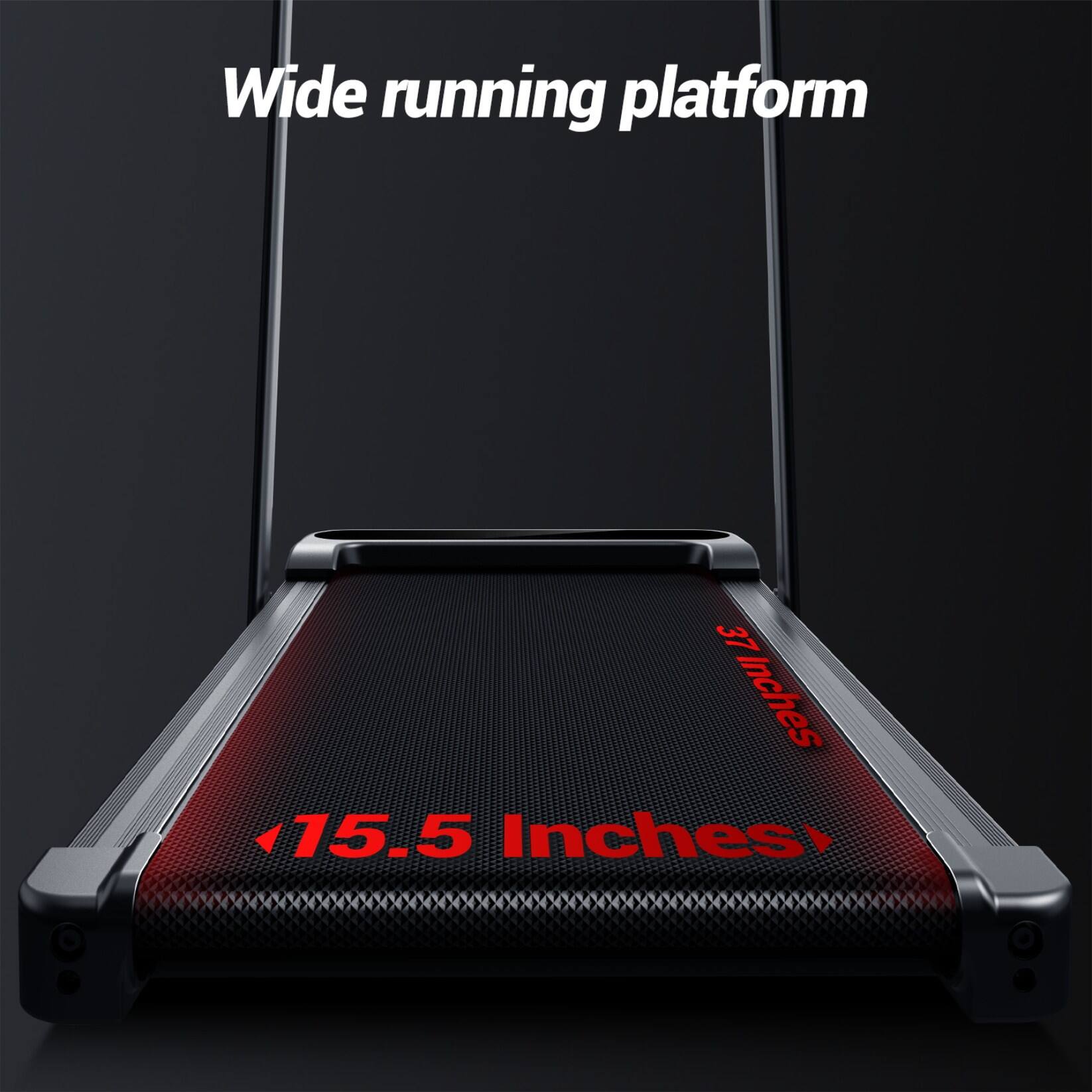 Wide running platform  
37 Inches  
75.5 Inches