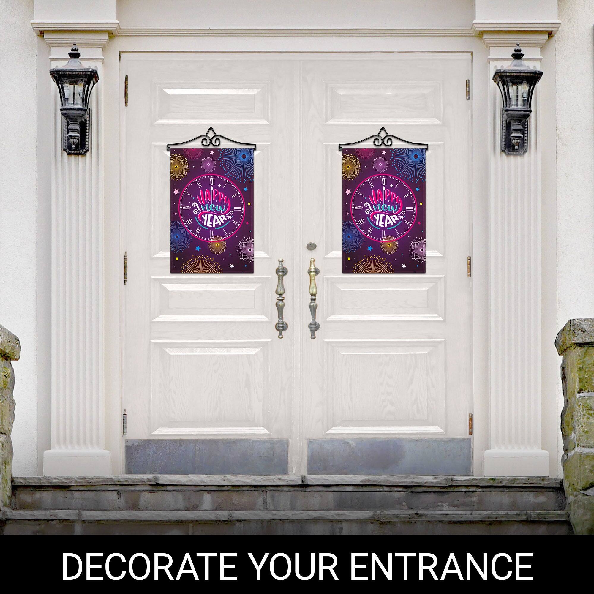 HAPPY NEW YEAR  
A NEW HAPPY YEAR  

DECORATE YOUR ENTRANCE