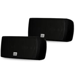 Acoustic Audio by Goldwood - AA32CB Mountable Indoor Speaker Pair Bookshelf AA32CB-PR - Black