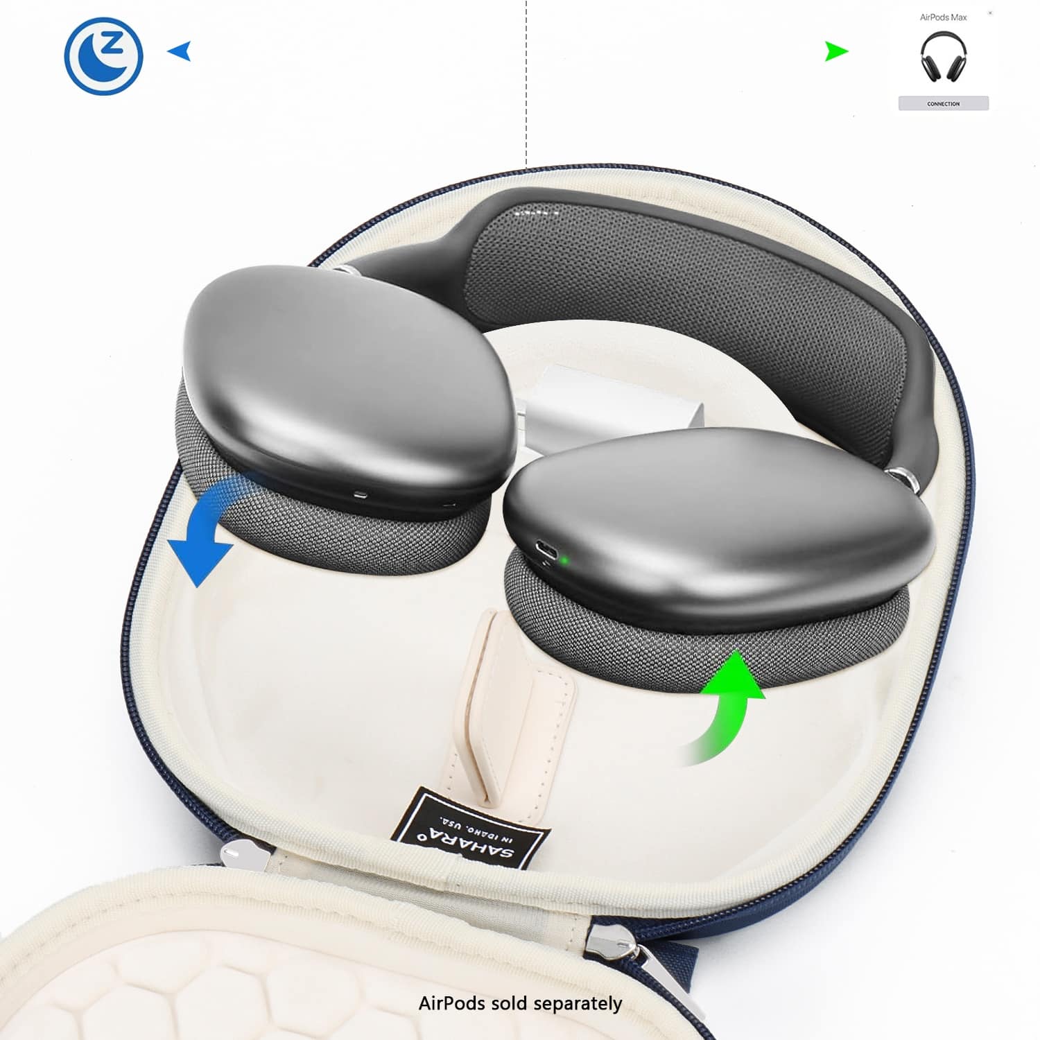 AirPods sold separately.