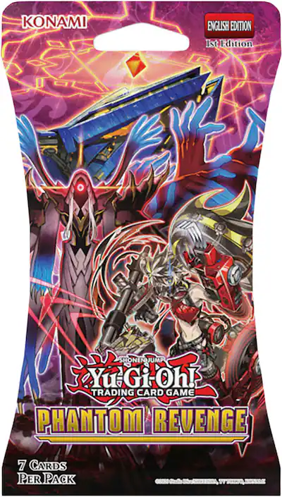 Konami - Yu-Gi-Oh! Trading Card Game: Phantom Revenge Sleeved Booster Konami - Yu-Gi-Oh! Trading Card Game: Phantom Revenge Sleeved Booster