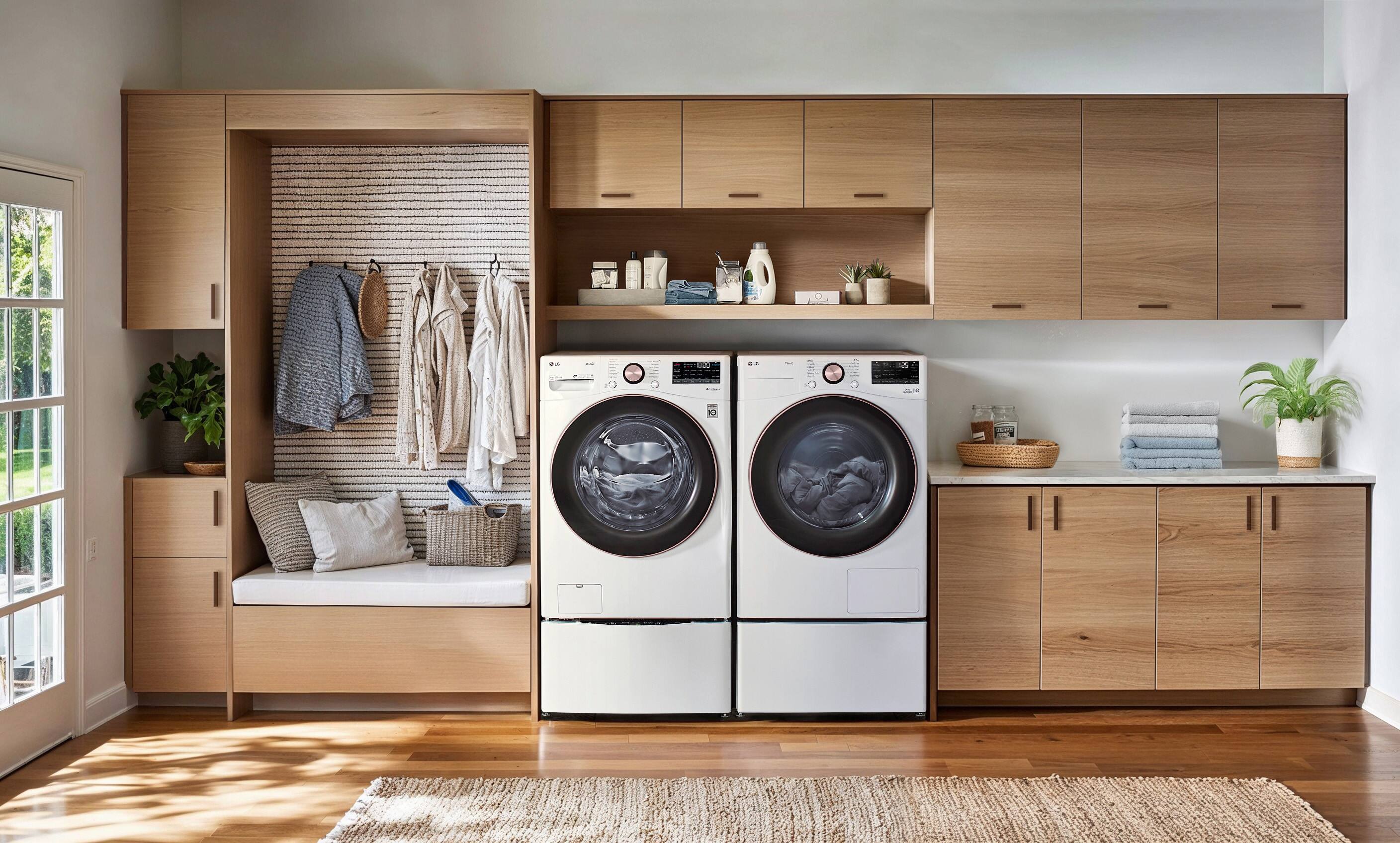 Alt View 18. LG - 7.8 Cu. Ft. Stackable Smart Electric Dryer with Dual Inverter HeatPump Technology - White.