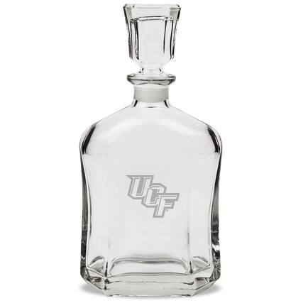 Front. Jardine - UCF Knights 23.75oz. Crystal Whiskey Decanter - Multicolor.