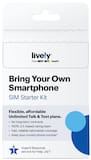 Lively® - Lively SIM/eSIM– Unlimited Talk and Text with Access to Exclusive Services - Gold
