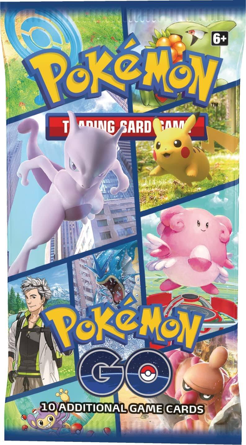 6+ Pokémon Trading Card Game Pokémon GO 10 Additional Game Cards