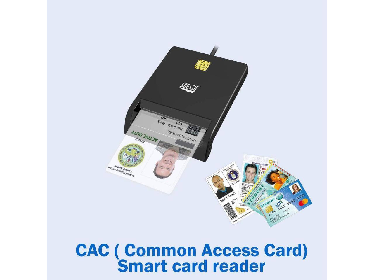 ADESSO LO% Rank 130 Grade Pay DUTY SAMUEL Army ACTIVE ENTOr B VOIRANS SEEKEE AAMY OMING T the jo States Forces United Armed IENDE  Foor Als Tut Sw John T. Smith STUDENT STUDENT Sto DOD0 0000 1400 20-04/18 5506  CAC (Common Access Card) Smart card reader