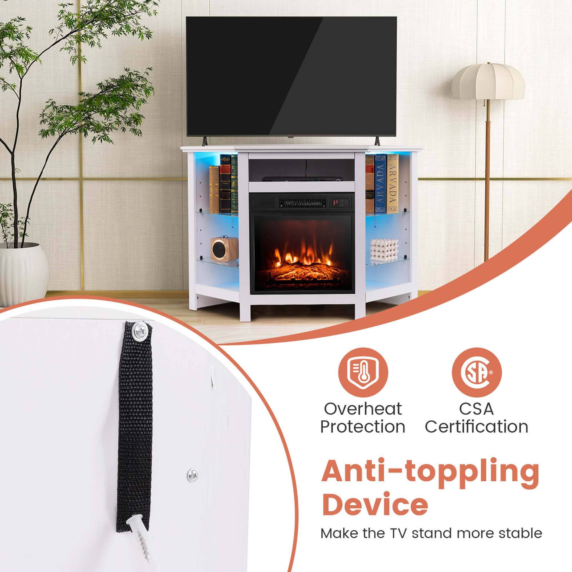 ARVADA ARVADA SP

Overheat Protection  
CSA Certification  
Anti-toppling Device  
Make the TV stand more stable