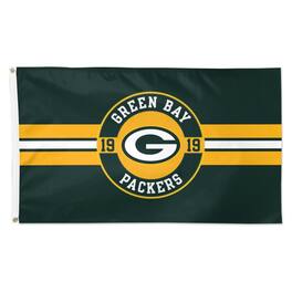 WinCraft - Green Bay Packers 3' x 5' Applique Flag - Multicolor