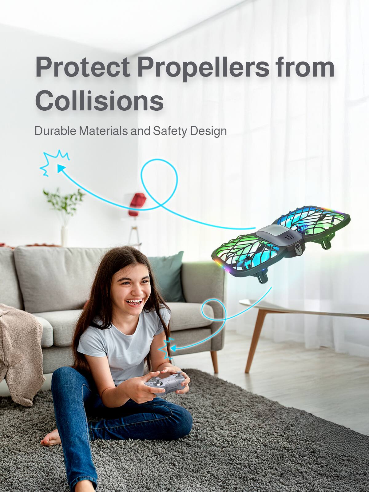 Protect Propellers from Collisions: Durable Materials and Safety Design