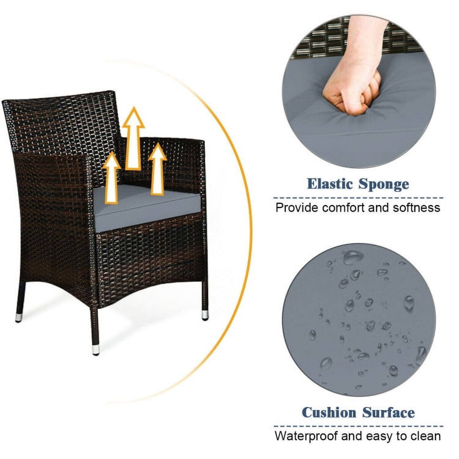 Elastic Sponge  
Provide comfort and softness  

Cushion Surface  
Waterproof and easy to clean