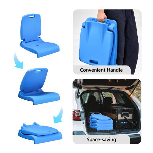 Convenient Handle  
Space-saving