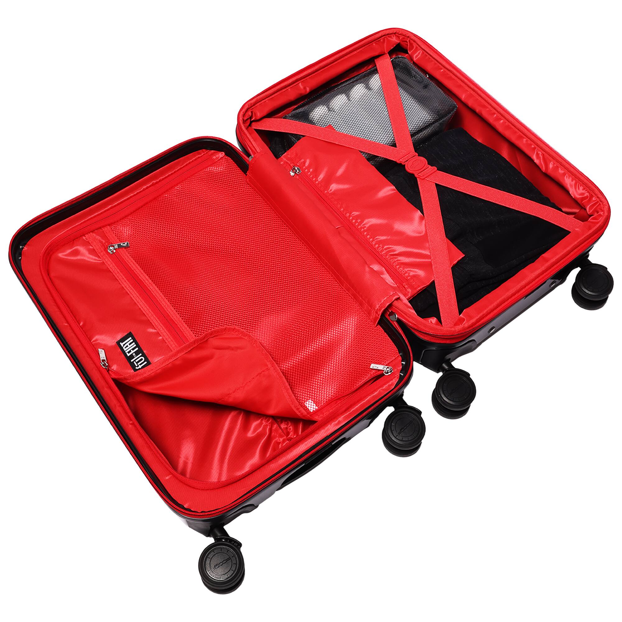 Alt View 3. Ful - 26.5" Expandable Hardside Spinner Luggage - BLACK.