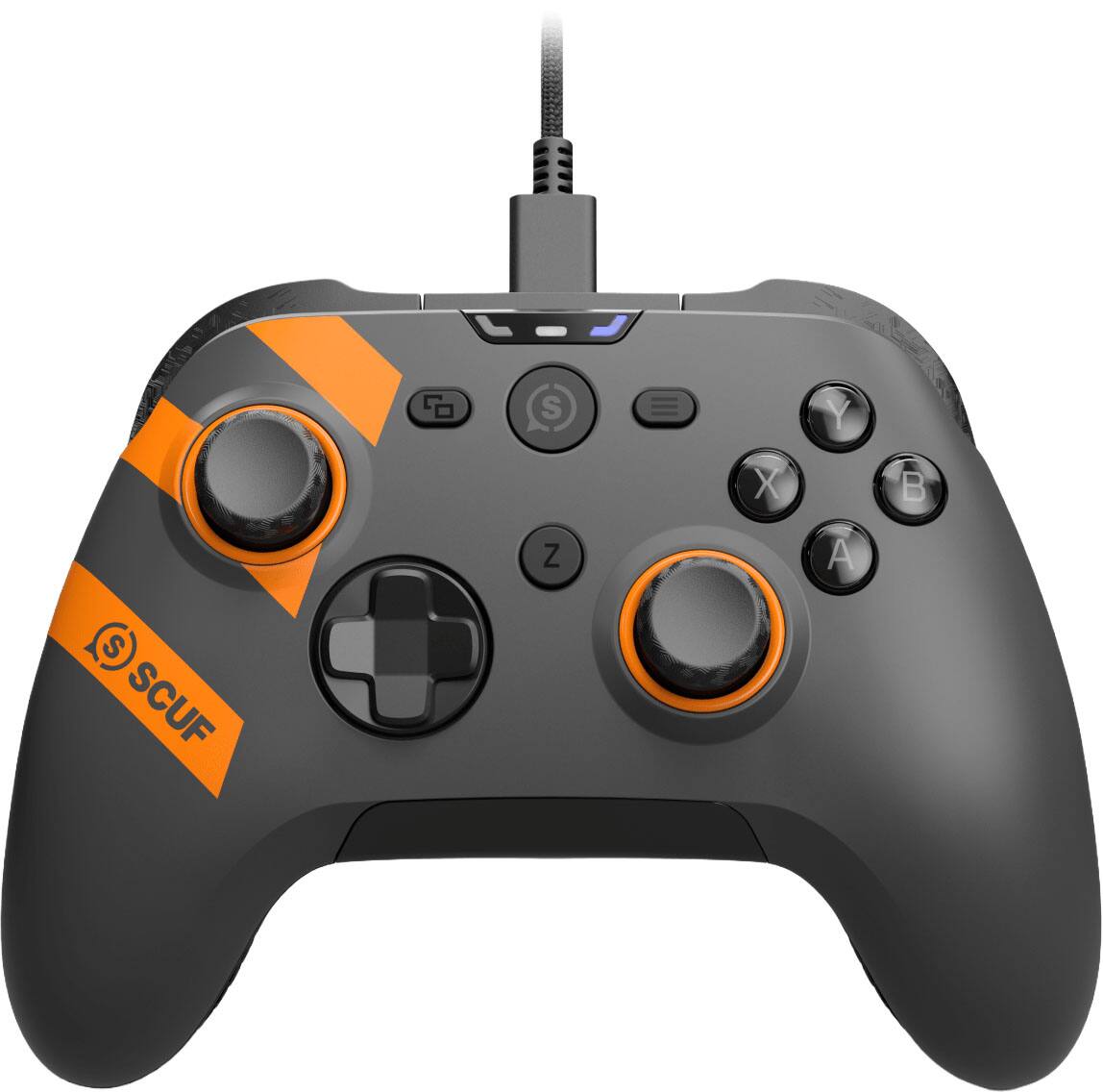 Alt View 6. SCUF - SCUF Nemesis Pro 8K PC Wired Performance Controller - Steel Gray.