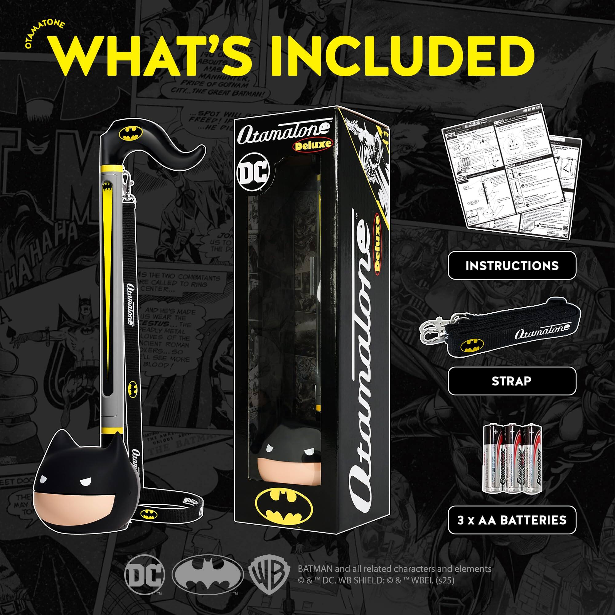 Otamatone Synthesizer Music Toy Instrument with DC Batman Characters ...