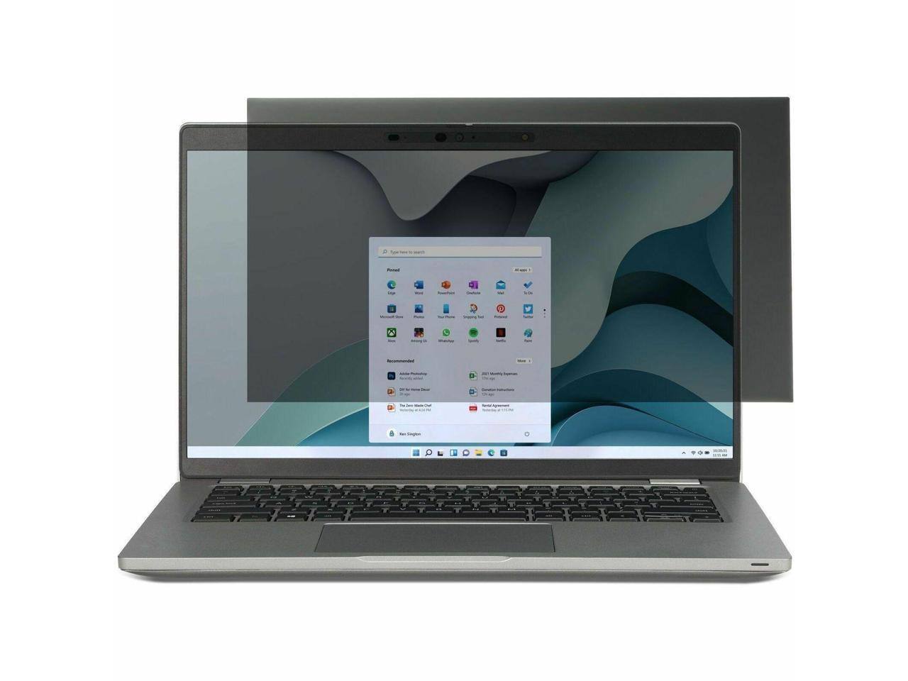 Alt View 2. Kensington - Kensington EQ Privacy Screen Filter 16" - Glare & Fingerprint Resistant, Scratch Resistant 2H Plastic.