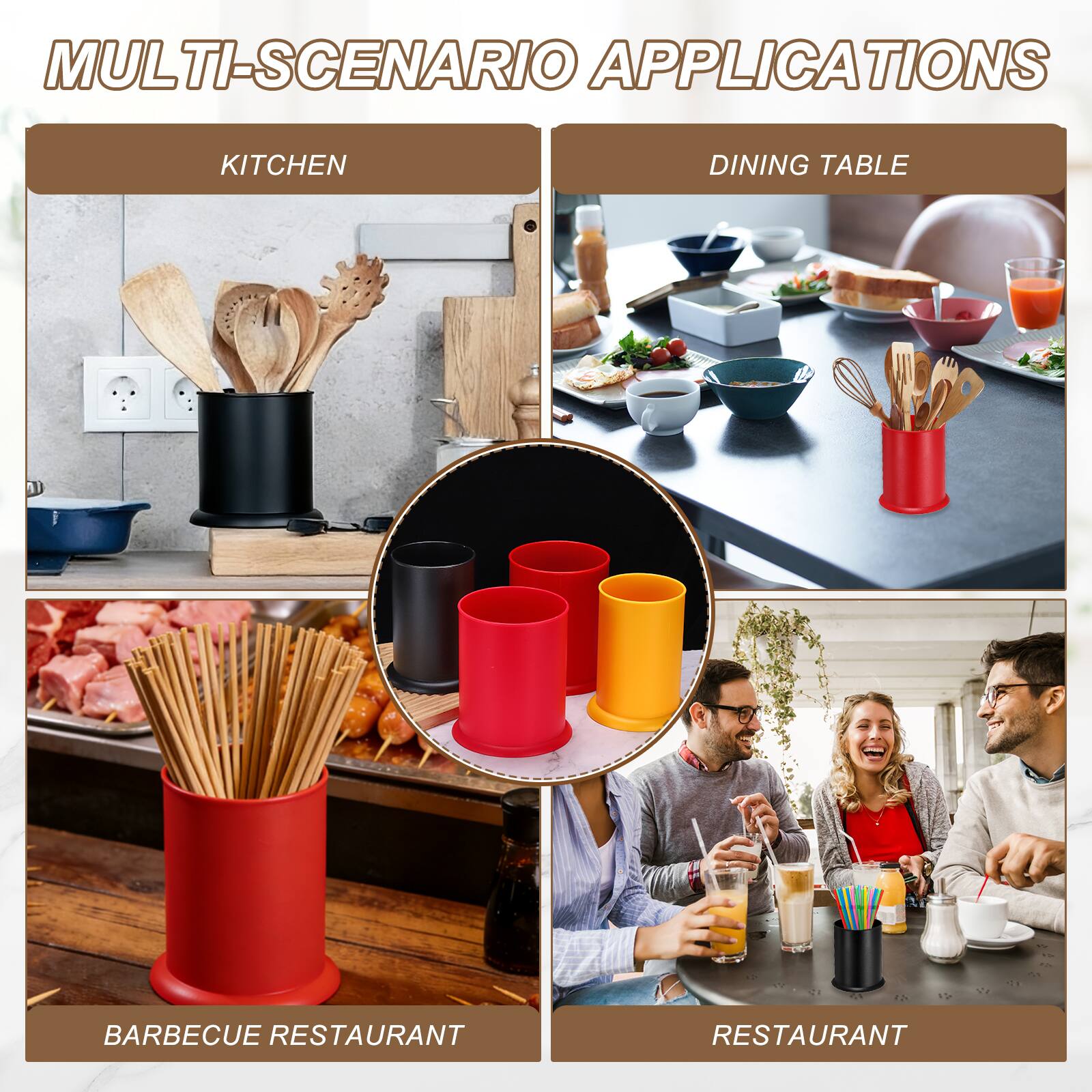 MULTI-SCENARIO APPLICATIONS

KITCHEN

DINING TABLE

BARBECUE RESTAURANT

RESTAURANT