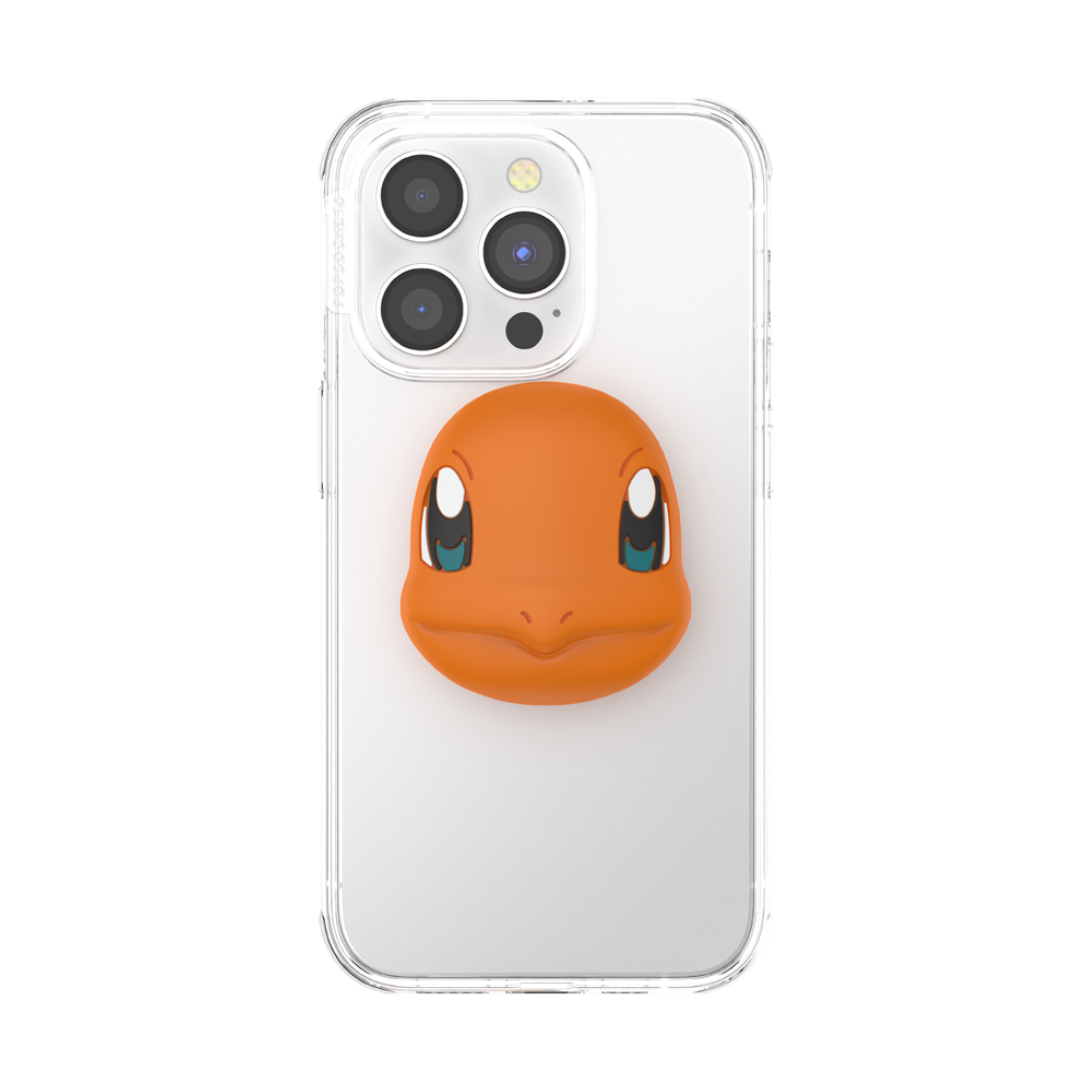 Alt View 3. PopSockets - Adhesive PopGrip Universal Grip & Stand for Cell Phones - Pokemon --Charmander Face.