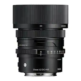 Sigma - 35mm F2 DG (Black) | Contemporary, Sony E Mount