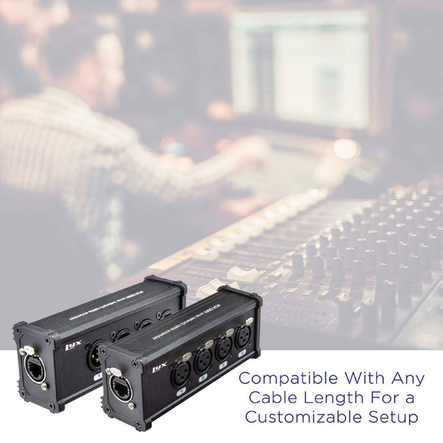 LX RYA 4 -ti -i w extamban IX Compatible With Any Cable Length For a Customizable Setup
